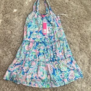 Lilly Pulitzer Loro Dress NWT Multi Dream Team